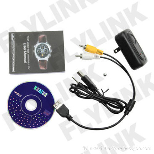 HD Watch Recorder with video recorder with 4/8GB Memory, 1,280 x 720 Pixels Video Resolution, 30fps